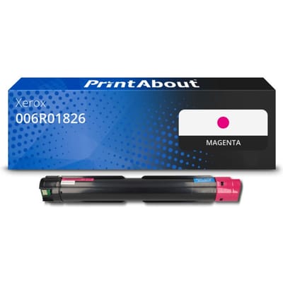 PrintAbout huismerk Toner 006R01826 Magenta Hoge capaciteit Geschikt voor Xerox