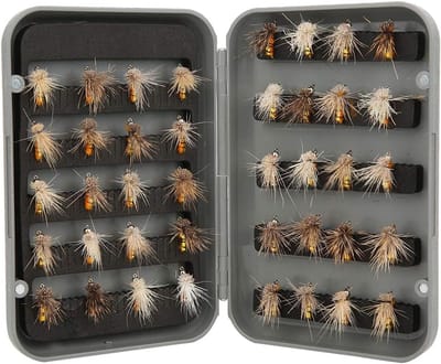 Voltooide Vliegen voor Tenkara en Vliegvissen - 40 Stuks