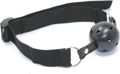 Gagball Zwart - Leuk voor sex spelletjes - Voor koppels - SM - Bondage - Zwart - Fetish - Kant - Sex speeltjes - Erotiek - Sex toys - Voor vrouwen
