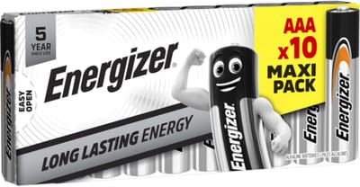 Energizer Everyday LR03 Micro AAA Batterij 10stuks