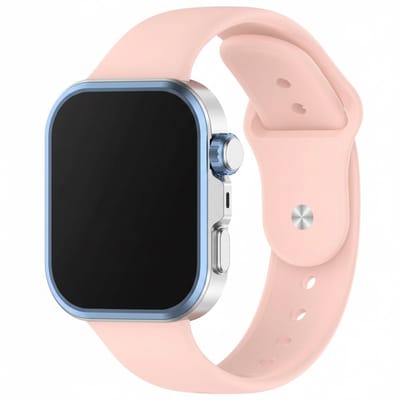 Siliconen bandje - geschikt voor Huawei Watch Fit 5 (PRO), Watch Fit 4 (Pro), Watch Fit 3 - druksluiting - roze