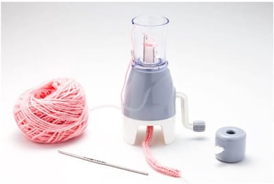 TIM® Punnikmolen - Breimolen - Punniken Voor Kinderen - Voor Volwassenen - ‎Grijs - 28cm x 15cm x 9cm