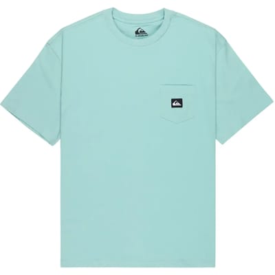 Quiksilver Salt Water Pocket T-shirt Met Korte Mouwen Groen S Man