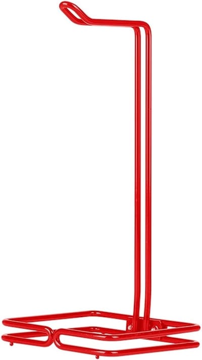 Hoofdtelefoonstandaard - Muziek standaard - Bureau organiseren - Stabiele metalen basis - 10x10x10mm - Rood