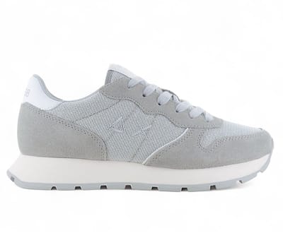 SUN68 Ally Glitter - Damen Sneakers Schuhe Grau-Silber Z35203-44 ORIGINAL EU 38 zilver