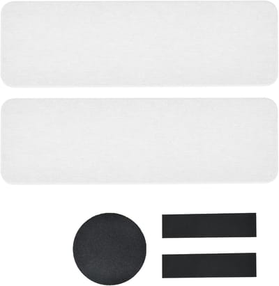 Set van 2 Absorberende Steenmatten, Sneldrogende Diatomiet Onderzetters, Antislip Coaster voor Badkamer en Keuken, Waterabsorberend en Praktisch Opslagbinnen