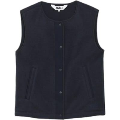 Lichte dames sherpa mouwloze vest Aigle