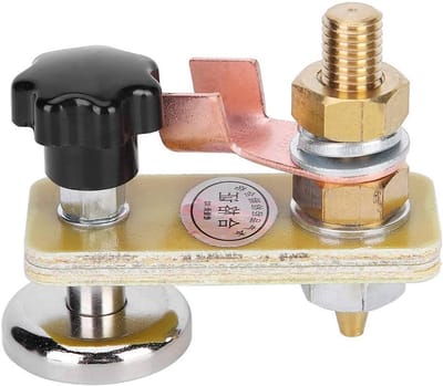 Magnetische Laskop voor Aardverbinding met Enkele Kop, Lasmagneten en Isolatieplaat van 0,2 Inch Dikte