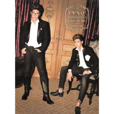 DVD  - TVXQ! De 4e Wereldtour 'Catch Me  2014VK02101 S.M. Entertainm 2014 Zuid-Korea Anime/Game Gebruikt beige
