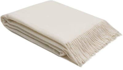 WOOOL Plaid - Zelandia (Creme) - 140x200cm - 100% Wol