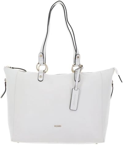 PICARD shopper schoudertas met laptopvak Java Shopper White Lily wit