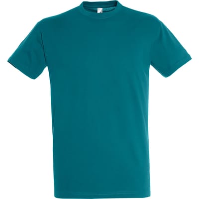 SOLS Heren Regent T-Shirt met korte mouwen (Eendenblauw)