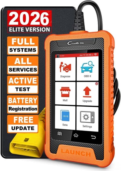 Auto Diagnose Apparaat - OBD2 Scanner - Systeem Analyse - 31+ Reset Functies - 27x21x5 cm