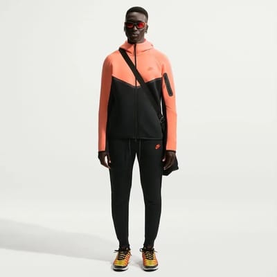 Damesjack met oversized rits Nike Tech