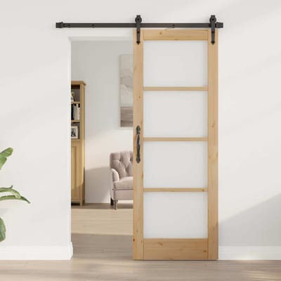 vidaXL - Interne - Deur - ORKDAL - Bruin - 73,5 - x - 198,5 - cm