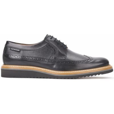 Mephisto Enrico - heren veterschoen - Zwart - maat 40.5 (EU) 7 (UK)