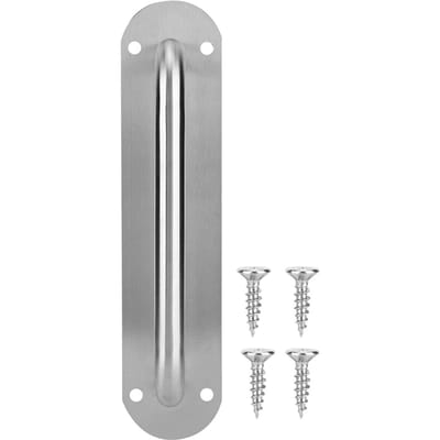 Poignée de porte d'accès en acier inoxydable avec vis (Ovale 280*65mm) gray