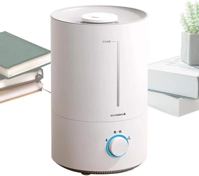 Luchtbevochtiger Kamer - Slaapkamer Lucht - Comfort Verhogend - Automatische Uitschakeling - 4 Liter Tank - Wit