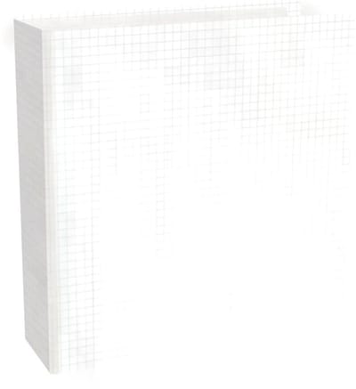 Simple Stories - SN@P! Simple Grid 6x8 Inch Chipboard Binder (13335)