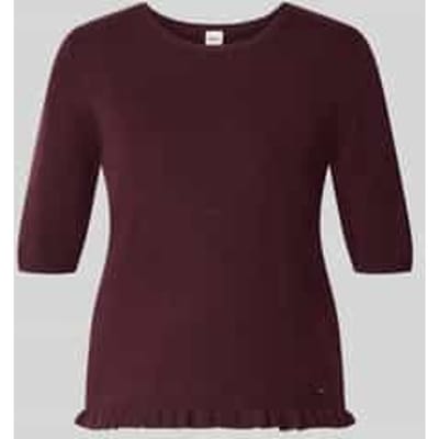 Regular fit pullover van mix van scheerwol en kasjmier model 'NINA'