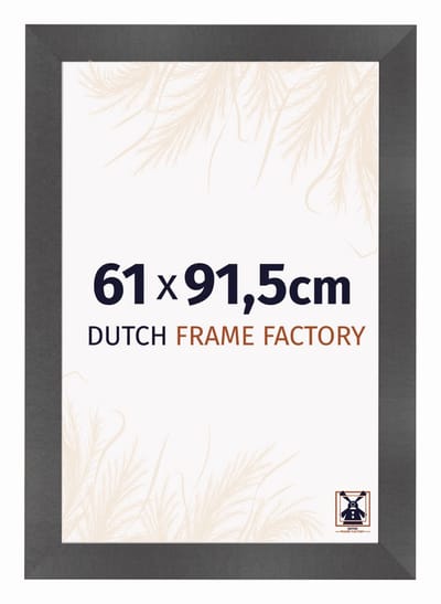 Fotolijst 61x91,5 cm - MDF - Zwart Mat - Praag