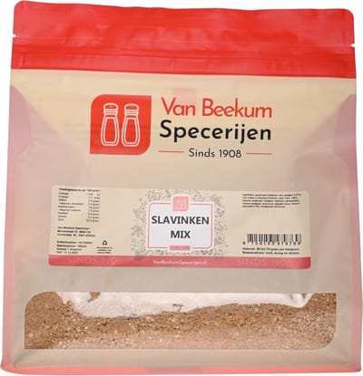 Van Beekum Specerijen - Slavinken Mix - 1 KG (hersluitbare stazak)