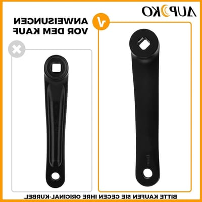 170mm Aluminium Fietskurbel voor Mountainbike, Enkelvoudige Snelheid, Stevige Kurbelarm en Pedalen