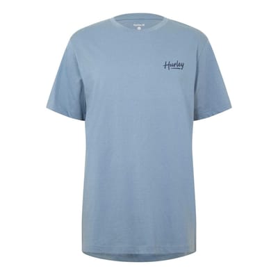 Hurley T-shirt voor heren met 'Beer Run'-opdruk (Blauw)