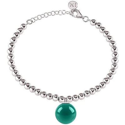 Morellato Boule roestvrijstalen kralenketting SALY20 damesarmband white