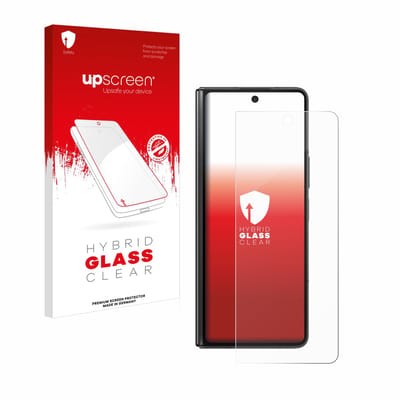 upscreen - Screenprotector voor Samsung Galaxy Z Fold 5 - Folie Beschermfolie Beschermglas transparant
