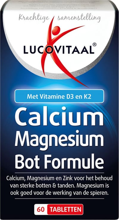 Lucovitaal Calcium, Magnesium en Botten - 3 x 60 tabletten - Voordeelverpakking