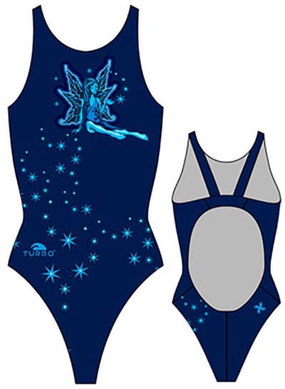 Turbo Hada Zwemkleding Blauw 7-8 Years Meisjes