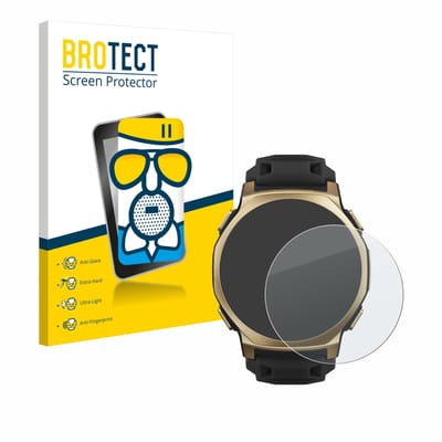 BROTECT - Screenprotector voor Huami Amazfit T-Rex 3 Pro (44 mm) - Folie Beschermfolie Beschermglas matte