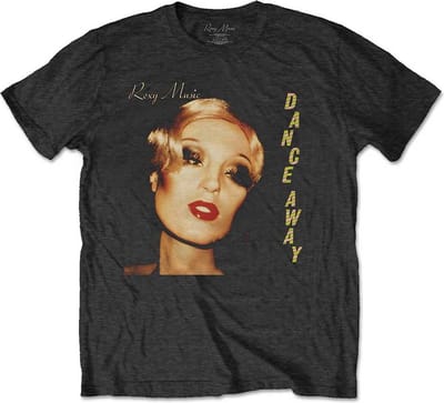 Roxy Music - Dance Away Album Heren T-shirt - S - Zwart