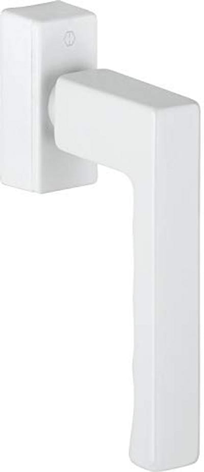 Raamgreep SecuForte met Vergrendeling 90°, Wit, Lengte 128mm