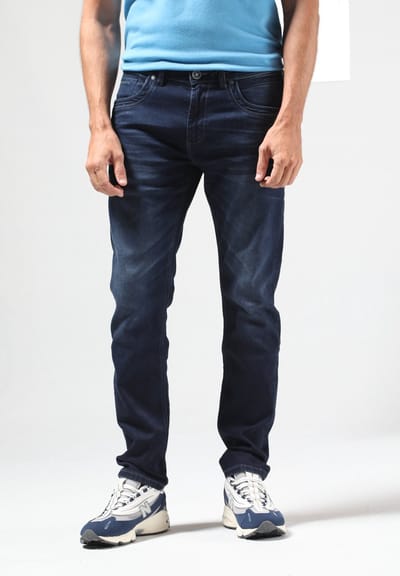 Gabbiano - Atlantic Shift - Heren Regular Jeans - Dark Blue