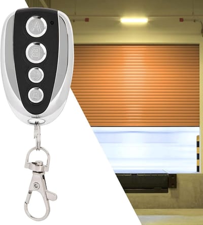 Universele Afstandsbediening - Kopieer Afstandsbediening - Garagedeur Openen - Een-op-één Sleutelkopie - 54 x 33 x 12 mm - Zwart
