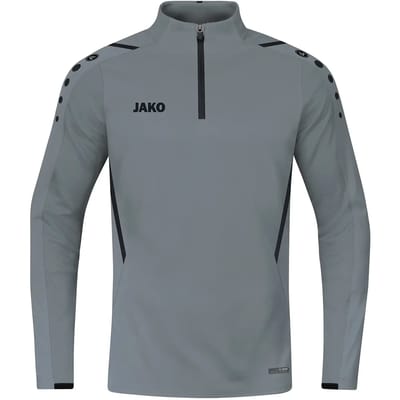 Jako - Ziptop Challenge - Grijs Sportshirt Kids-128