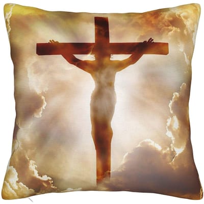 Jezus Christus Kussensloop Polyester Kussenhoes Decor Kussenhoes Huis Groothandel 18' 45x45cm