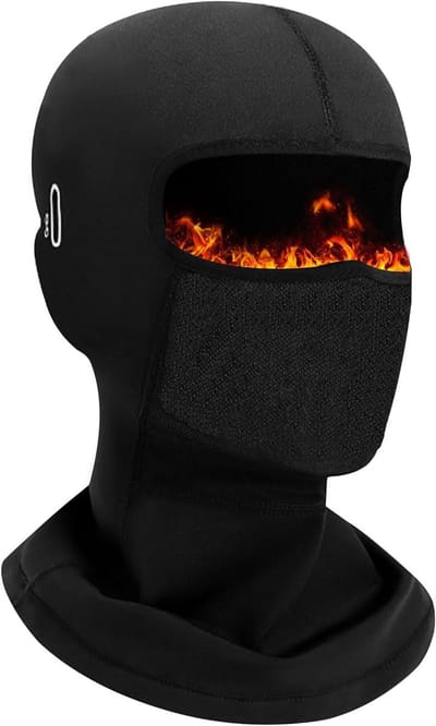 Winddichte Balaclava voor Motorrijden en Skiën - Warm Masker voor Winterse Buitenactiviteiten, Fietsen en Snowboarden
