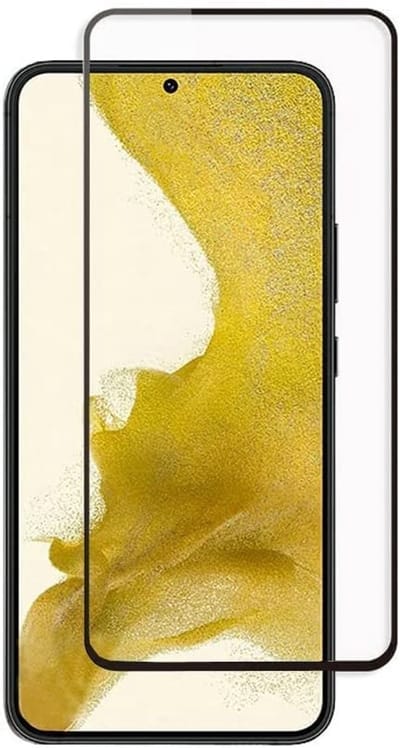 Screenprotector Geschikt voor Samsung Galaxy S22 Plus Screenprotector Gehard Glas / Screenprotector Geschikt voor Samsung Galaxy S22 Plus Beschermglas Gehard Full Screen Cover- Zwart