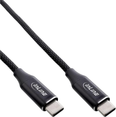 Magnetische USB-C naar USB-C Kabel 100W Snelladen Nylon 2 Meter