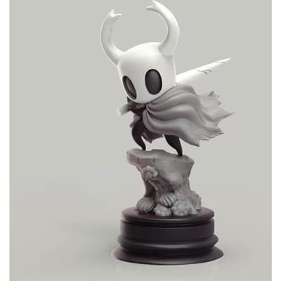Anime Hollow Knight Spel Figuur De Ridder Actiefiguur Hornet Quirrel Figuurtje Verzamelfiguur Speelgoed Halloween Kerstcadeau gray
