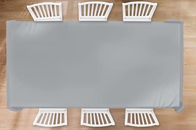 Tafelkleed - Tafellaken - 300x150 cm - Interieur - Grijs - Licht - Binnen en Buiten