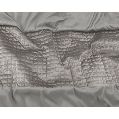 Sleeptime Dekbedovertrek Velvet Band Zand - Eenpersoons 140 x 200/220 cm + 1 kussensloop