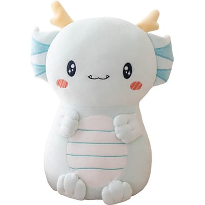 18-30cm Kawaii Knuffeldier Axolotl Pluche Super Zacht Schattig Baby Salamander Lief Kussen om te Knuffelen Voor Kinderen Meisje 18cm