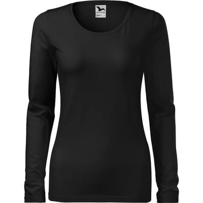 Dames-T-shirt met lange mouwen Malfini Slim 139