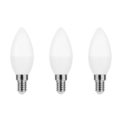 Modee E14 LED Lamp 7W - 700lm - 2700K - Warm Wit - LED Kaarslamp B35 - Vervangt 54W Halogeen Gloeilamp - 3 stuks