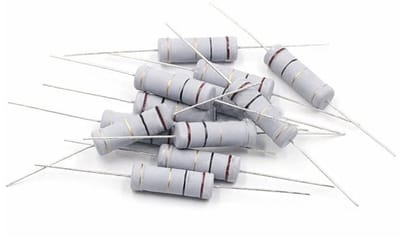 Weerstand Component - Elektronica Onderdeel - Schakelcircuits - Koolstoffilm Type - 2W 150K Ohm - Zwart