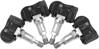 Banden Spanning Sensoren - TPMS Sensoren - Veilig Rijden - Verbeterde Stabiliteit - 4 stuks - Zwart